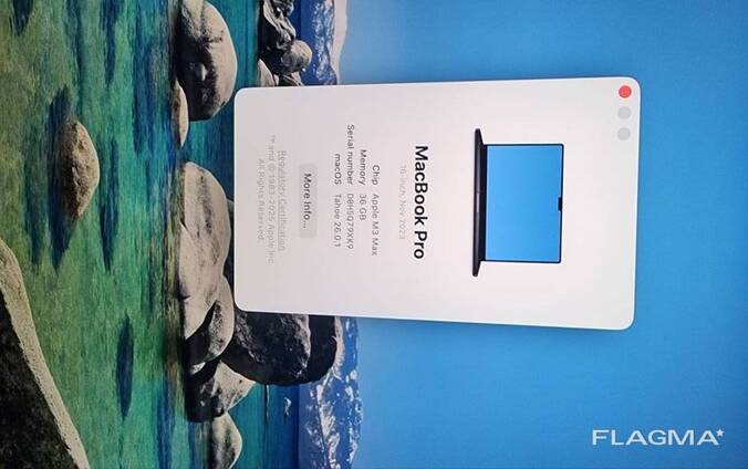 Apple macbook pro 16'' m3 max 36gb/1tb space black 2023 (mrw33)