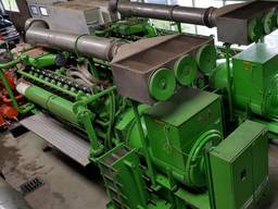 Б/У газовый двигатель Jenbacher 616 GS С87, 2000 Квт, 1997 г