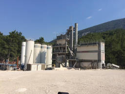 Impianto di asfalto fisso usato Ammann 240 t/h, 2012.