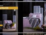 Bedding, kitchen and bath accessories made of natural corrugated, ecologically clean linen - фото 11