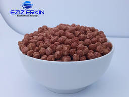 Cocoa Flavored Corn Balls