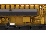 Generatore diesel usato Caterpillar 3516B HD, 2,2 MW, 2007, 177 ore. contenitore