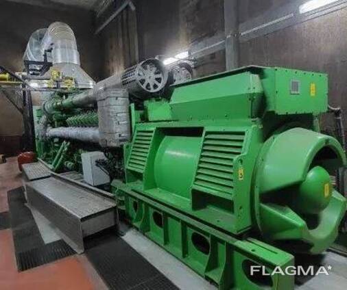 GPA Jenbacher JGS 620/612, 4 MW di seconda mano. , 2014, gas di pirolisi