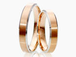 Обручальные кольца с комбинированными цветами золота - фото 8