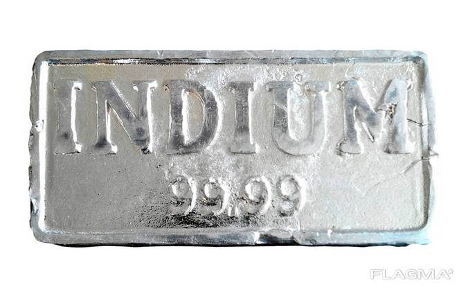 Lingotes de indio | marca de metal indio InOO GOST 10297-94