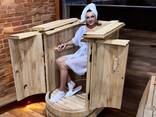 Mini sauna Linden, phito barrel sauna, home sauna, mini steam room, 1 person sauna - photo 2