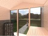 Sauna da esterno "Northern" — Modello B 1/1K (isolata) 1,86 × 2,0 m Prezzo promozionale –30% - photo 3