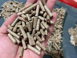 Pine wood pellets