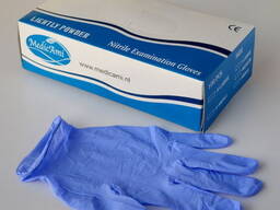 RAP - Blue Nitrile Gloves - Powder Free for sale