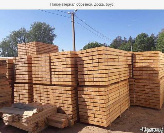 Sawn timber, bars, pallet elements