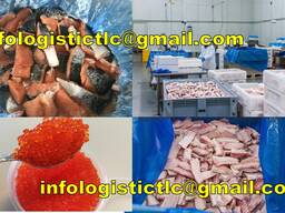 Селедь, Лосось, Кижуч, Икра, Минтай, Скумбрия, Ставрида, Форель, Хек