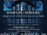 Server H100 SXM singolo a 8 GPU alimentato da AI - фото 1