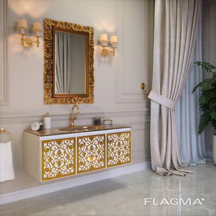 Bathroom Storage Furniture Set Vincent