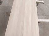 Solid-laminated and jointed oak furniture panels. - photo 1