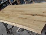 Solid oak countertops with a natural edge - photo 2