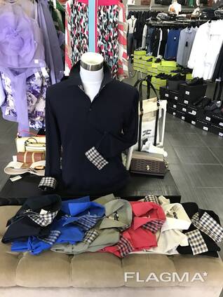Stock maglia da uomo marchio aquascutum london