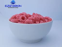 Strawberry Flavored Corn Rings