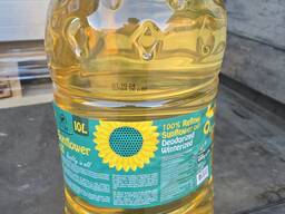 Olio di girasole 10L PET proveniente dall'Ucraina per l'esportazione