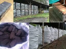 Топливные брикеты из торфа (Fuel peat briquettes)