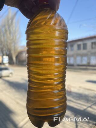 Unconditioned sunflower oil